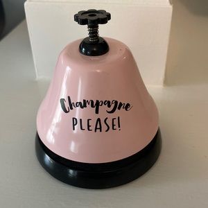 Champagne please bell